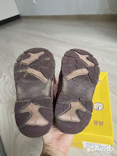 Ботинки демисезонные для девочки 25 размер