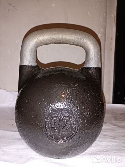 Гиря 32кг. Уральская(соревновательная)