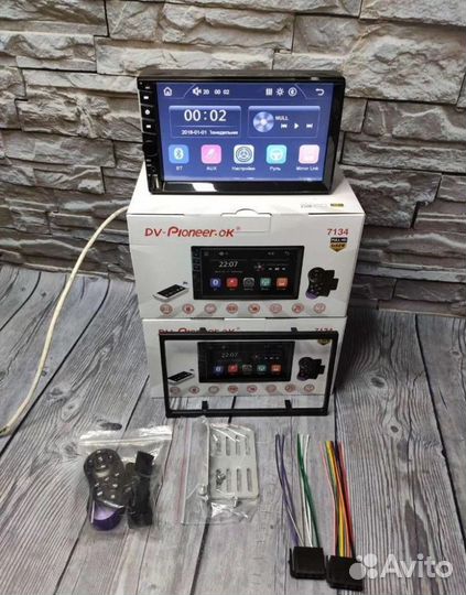 Автомагнитола сенсорная 2 din DV Pioneer ок