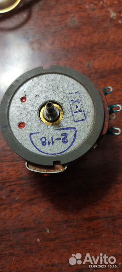 П)отенциометр Л)инейный пл 1.1.1. А. 505 1975 год