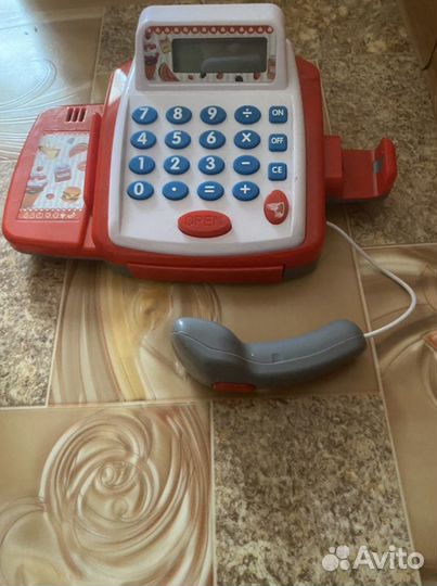Кассовый аппарат детский