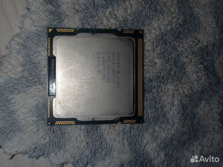 Процессор intel core i5 540