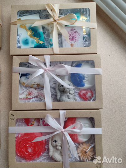 Подарочный набор, мыло, свечи