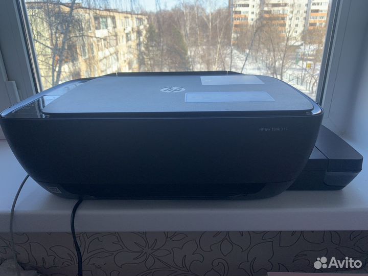 Цветной струйный принтер hp