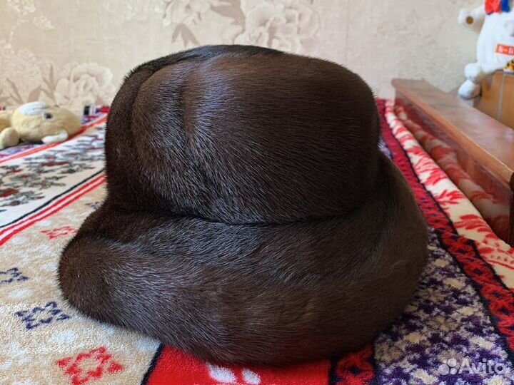 Шапка норковая женская