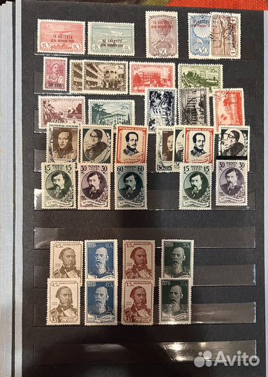 Почтовые марки СССР 1938-1944