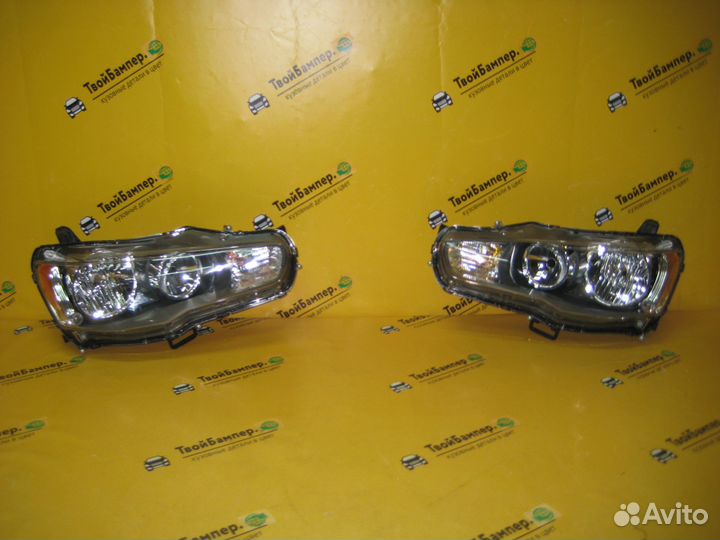 Фара Mitsubishi Lancer 10 с эл корр в комплекте