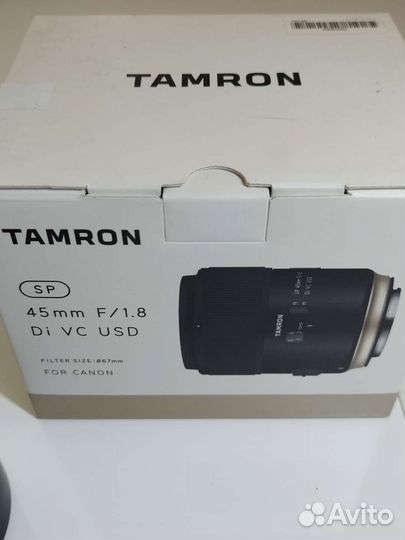 Tamron SP 45mm F/1.8 Di VC USD for Canon