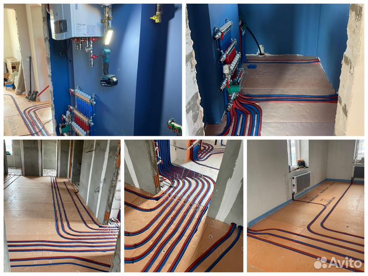 Монтаж отопления под ключ. Сантехник