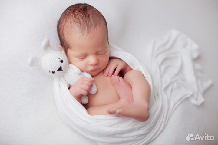 Фотосъемка новорожденного в стиле Newborn
