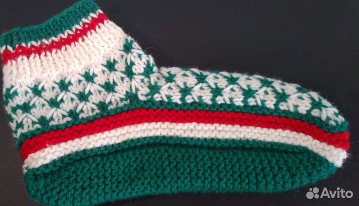 Носки вязаные