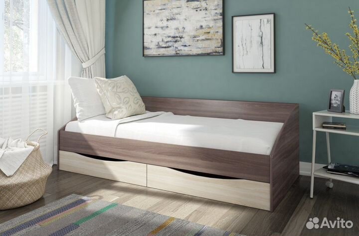 Кровать с ящиками Классика