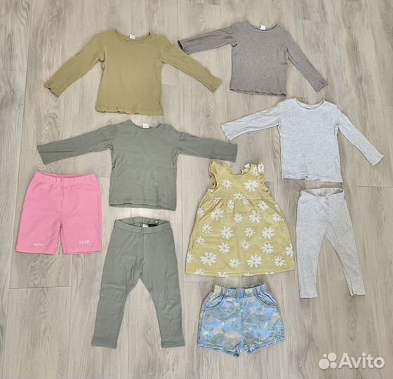 Пакет вещей на девочку р.92-98