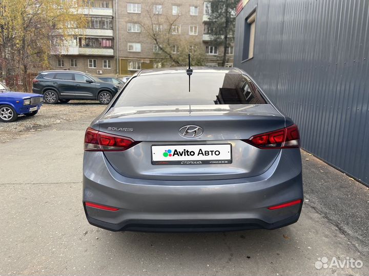 Hyundai Solaris 1.4 AT, 2018, 130 000 км