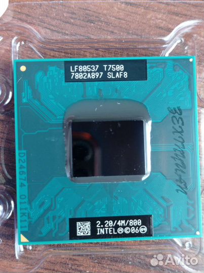 CPU T2080 P8700 T7500 Т5500 T5550 T2390 T8100