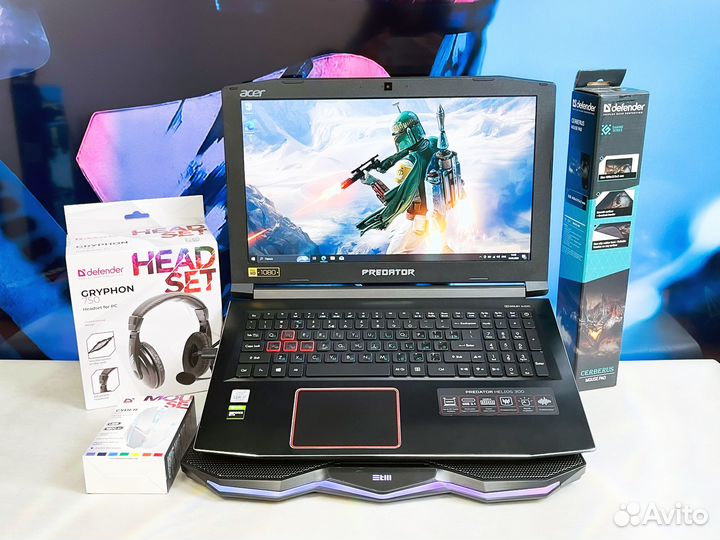 Мощный игровой ноутбук Acer / GTX + SSD / Trade-in