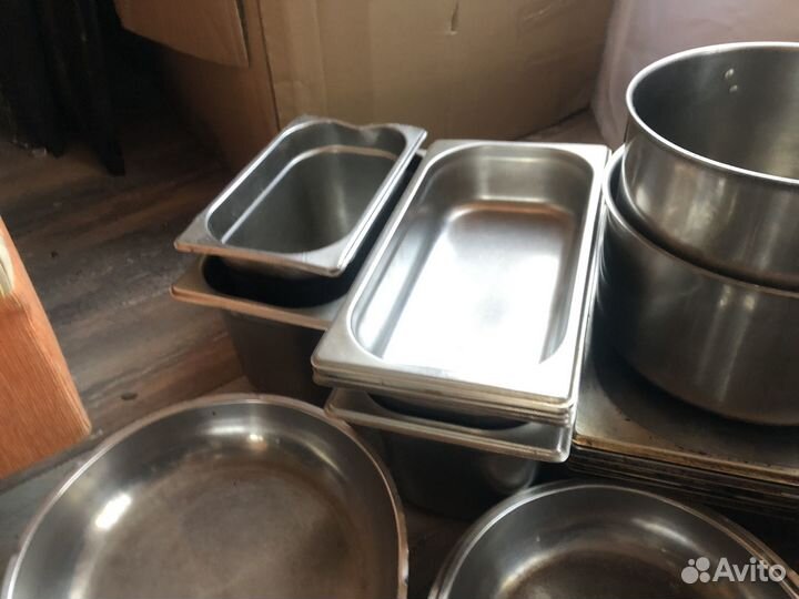 Посуда из нержавейки бу