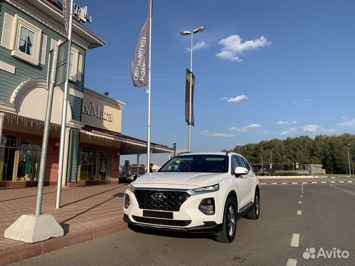 Hyundai Santa Fe 2.0 AT, 2019, 28 400 км