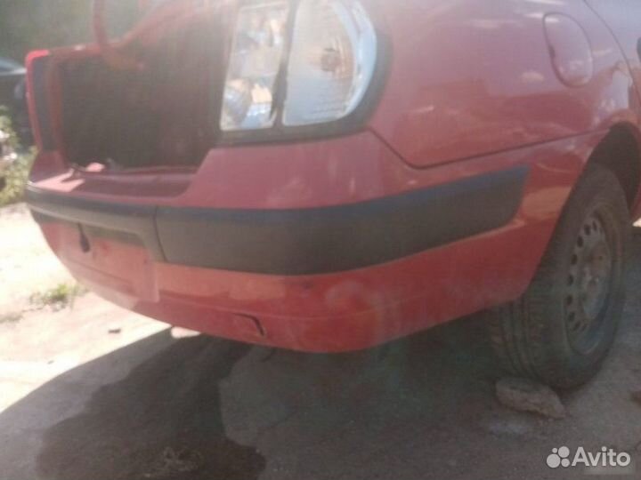 Бампер задний Renault Symbol 2006