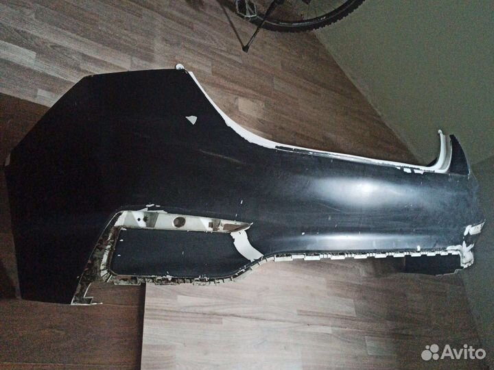 Задний бампер hyundai solaris 2018