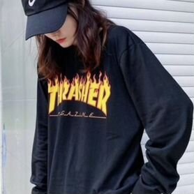 Лонгслив Thrasher + носки Thrasher в подарок