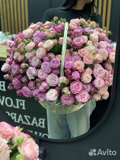 Композиция в корзине