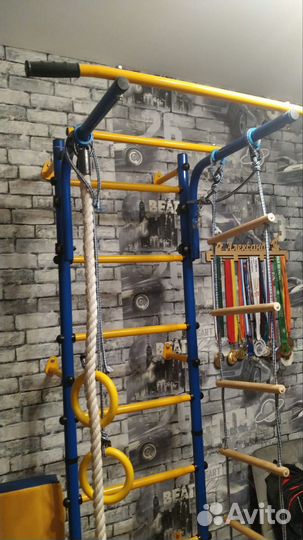 Шведская стенка, мат, груша