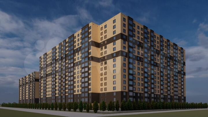 1-к. квартира, 46,7 м², 14/16 эт.