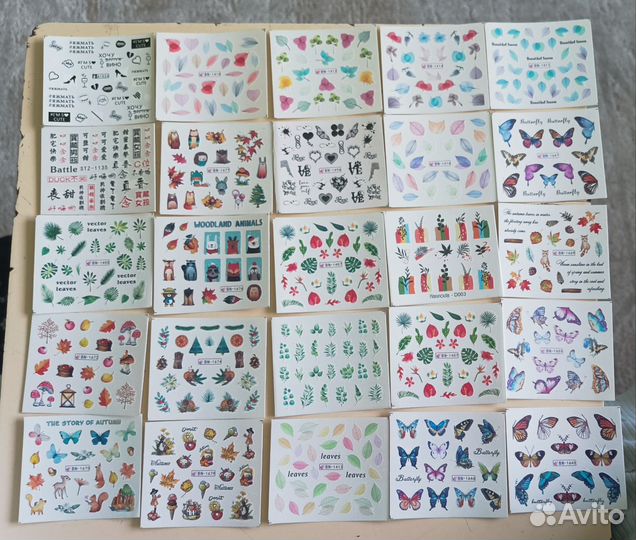 Наклейки для ногтей