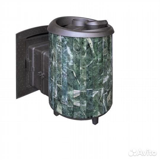 Печь банная атмосфера в ламелях змеевик наборный