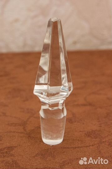 Штоф хрустальный, Графин, Пробка хрустальная