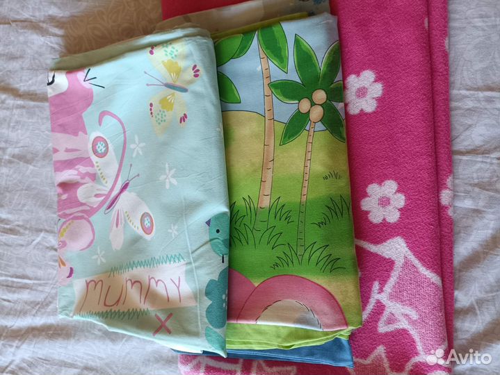 Детское постельное белье и одеяло