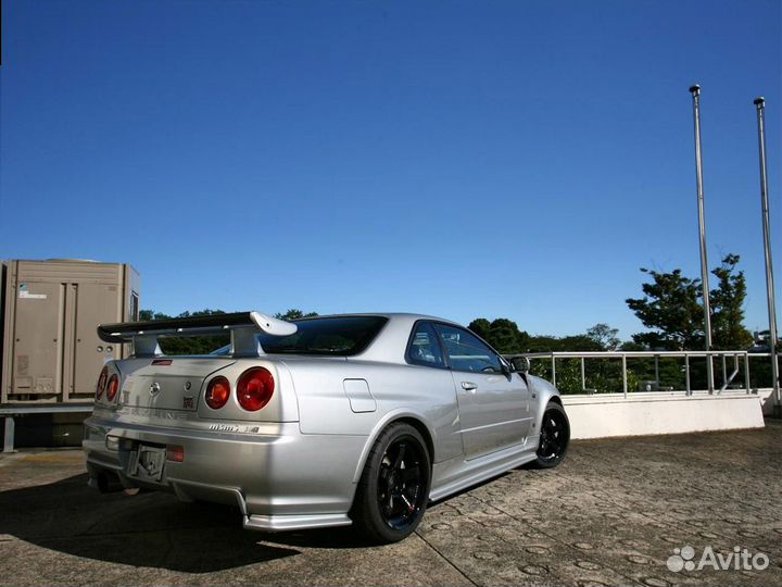 Задний бампер GTR (Coupe) на Nissan Skyline R34