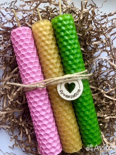 Свечи из вощины