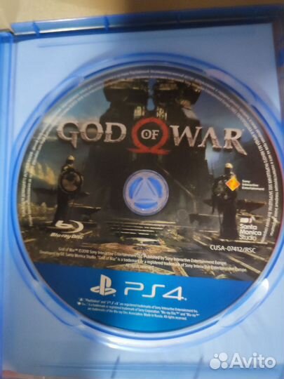God of war ps4 диск