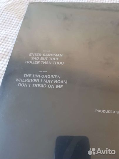 Metallica black album (2LP)