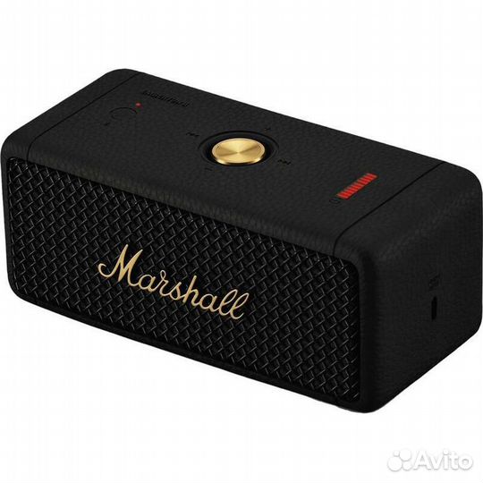 Колонка Marshall emberton II Black and brass