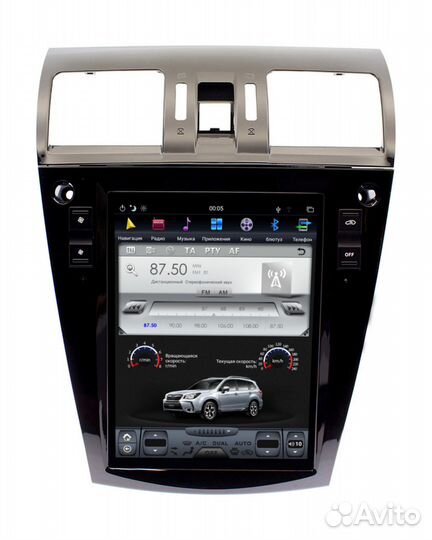 Магнитола в стиле Tesla для Subaru XV, Forester