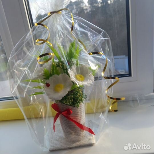 Мыло ручной работы букеты