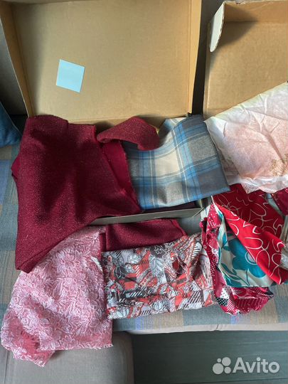 Остатки тканей-лоскуты