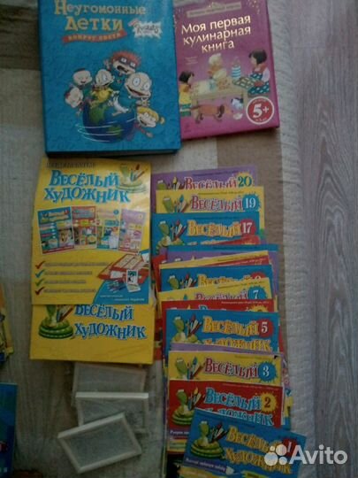 Журналы, книги, карточки