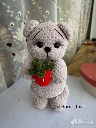 Вязанный Мишка