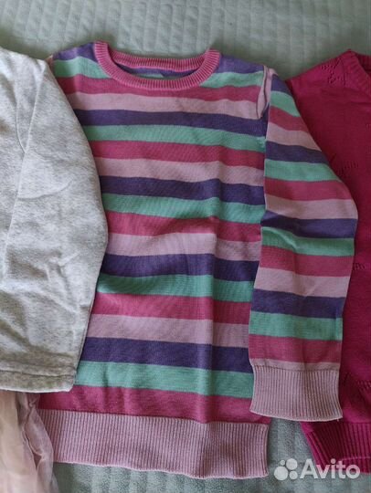 Вещи на девочку комбинезон платья кофта 110-116см