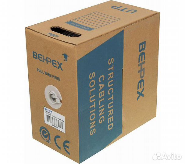 Кабель сетевой UTP 2 пары cat5E CCA 305м