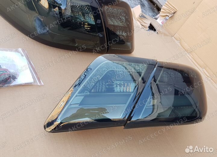 Стопы LED тюнинг Toyota Camry 40 45 2006-2011 Черн