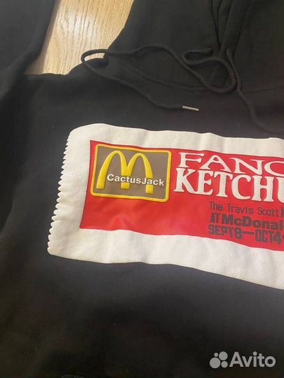 Худи Travis Scott Cactus Jack McDonald's Ketchup