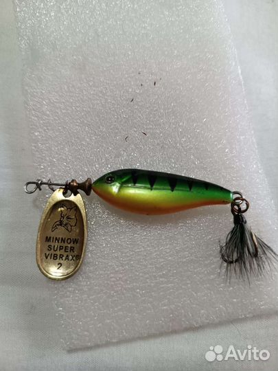 Блесна вращающаяся с рыбкой Blue Fox Vibrax