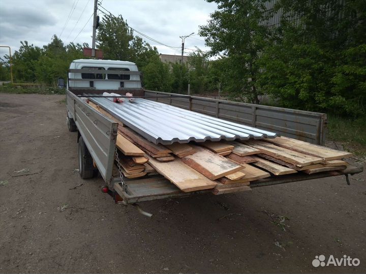 Грузоперевозки открытая газель 4-6 метров