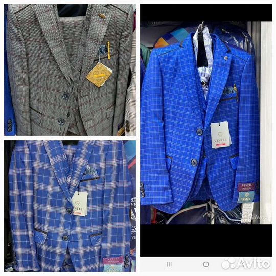 Школьный / нарядный костюм на мальчика от 86 разм