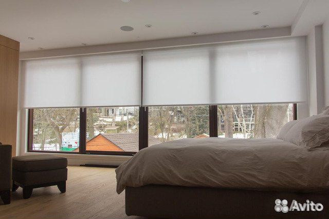 Рулонные шторы в проём